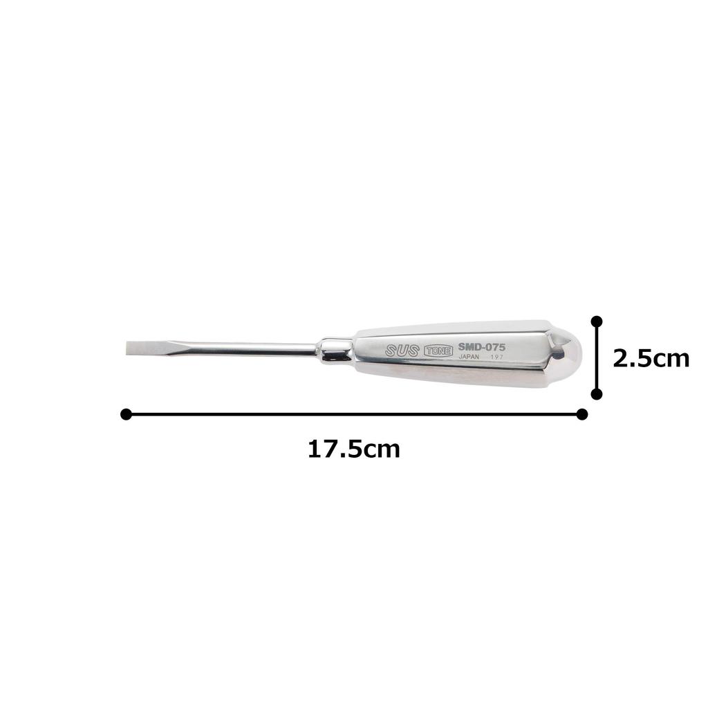 TONE SUS Screwdriver x SMD-075 (-) 0.8 5.5