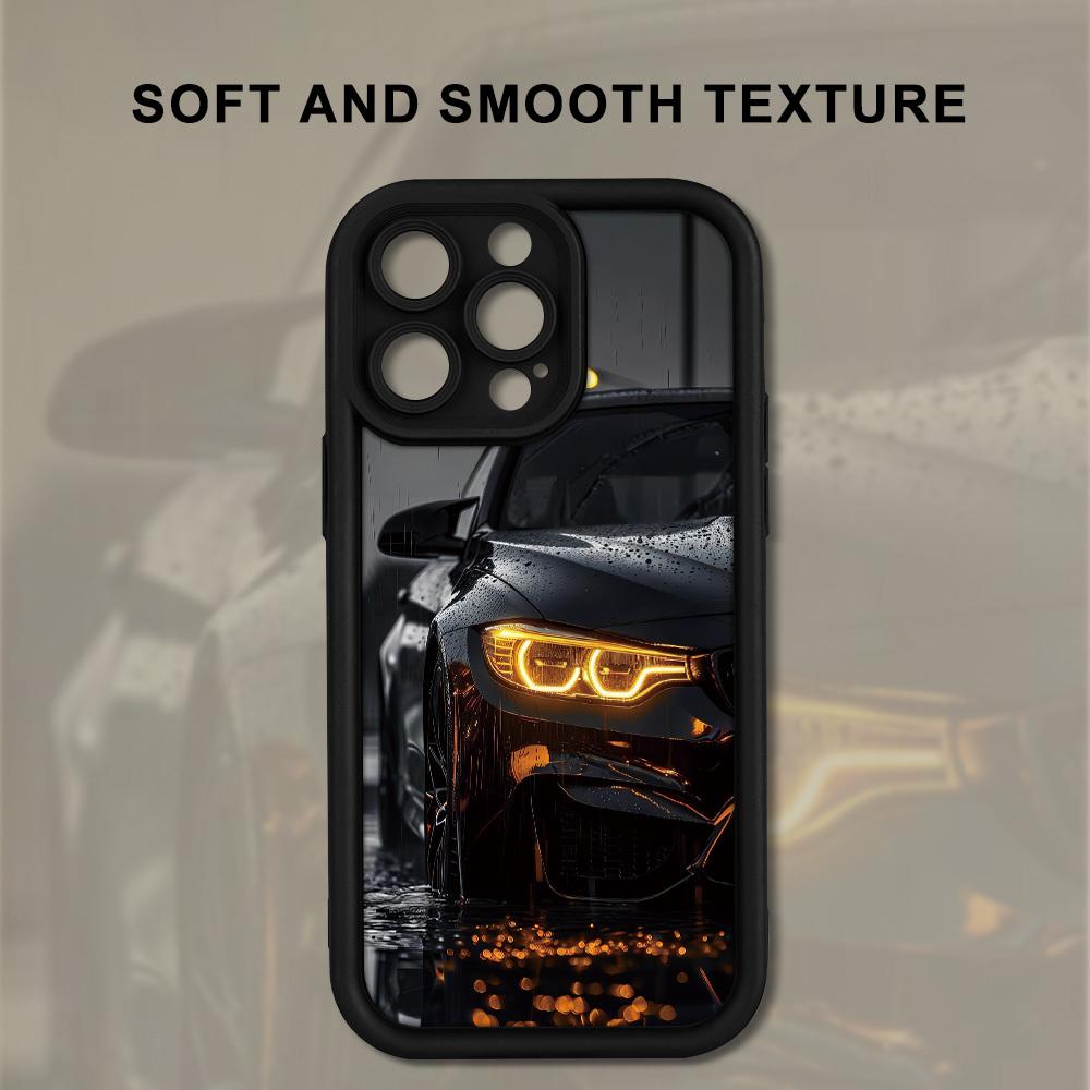 Cool Car Pattern Design Phone Case Suitable for iPhone 17 16 15 14 13 12 11Pro/Max/Plus Anti Drop and Shockproof Back Cover