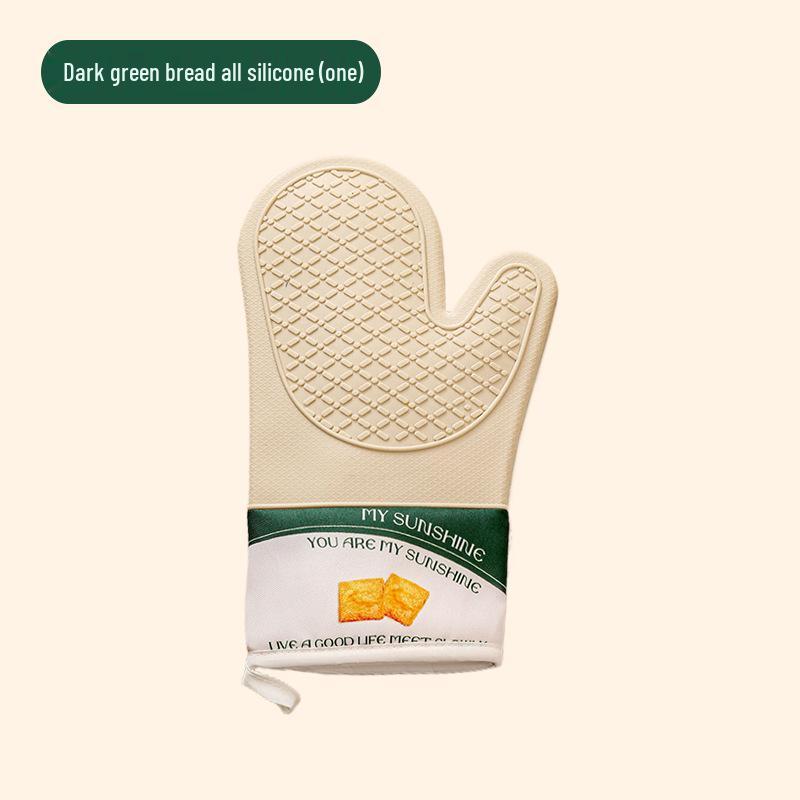 Mănuși de cuptor din silicon rezistent la căldură: Izolant, Anti-Opărire, pentru Bucătărie și Coacere