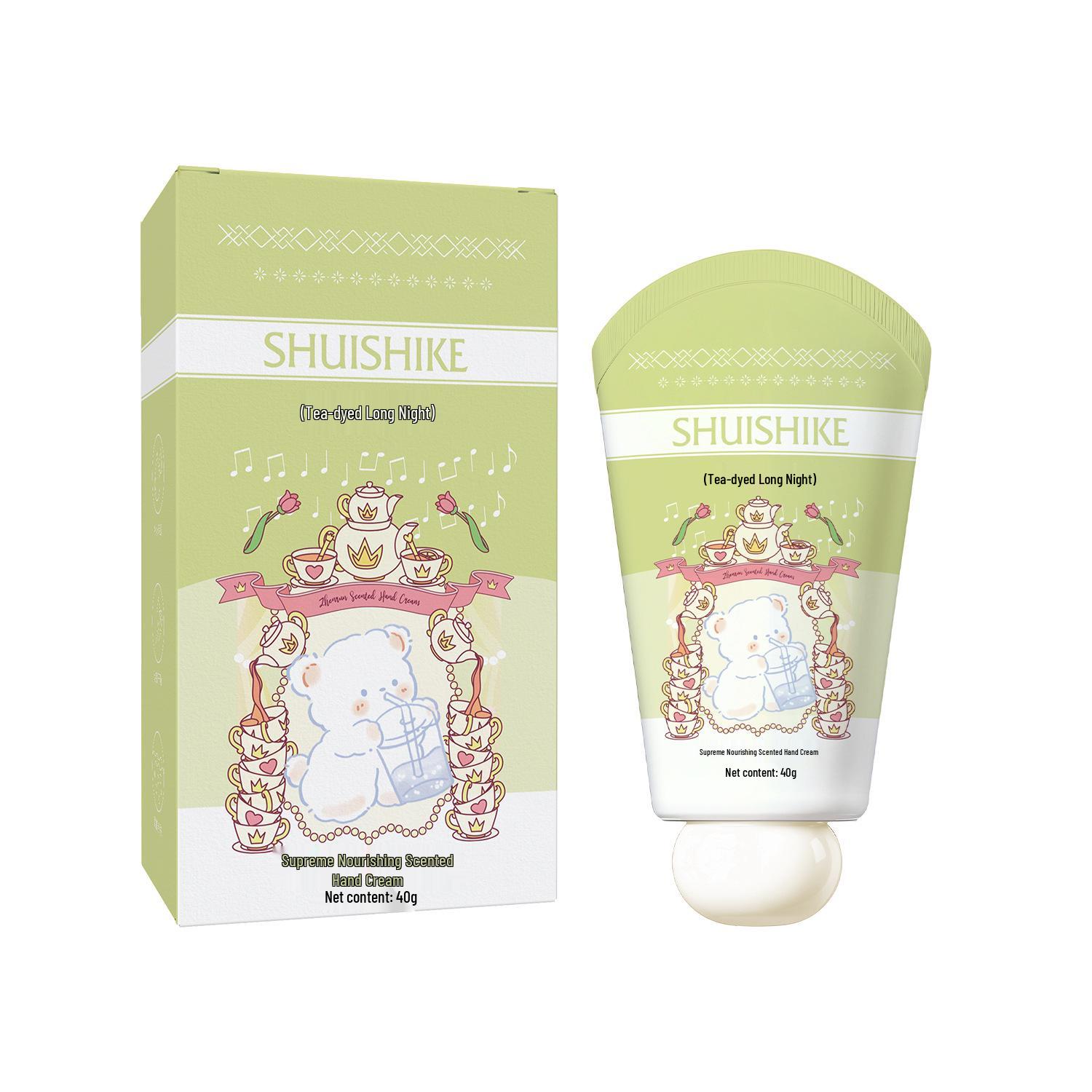 Shuishike Насыщенный крем для рук: Глубоко увлажняющий, идеально подходит для осени/зимы, стойкий аромат, идеальный подарок и сувенир.