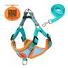 Reflective Breathable Suede Dog Harness and Leash Set for Small Dogs