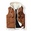 Men's Winter Casual Thick Cotton Vest - Warm, Trendy, and Handsome Waistcoat