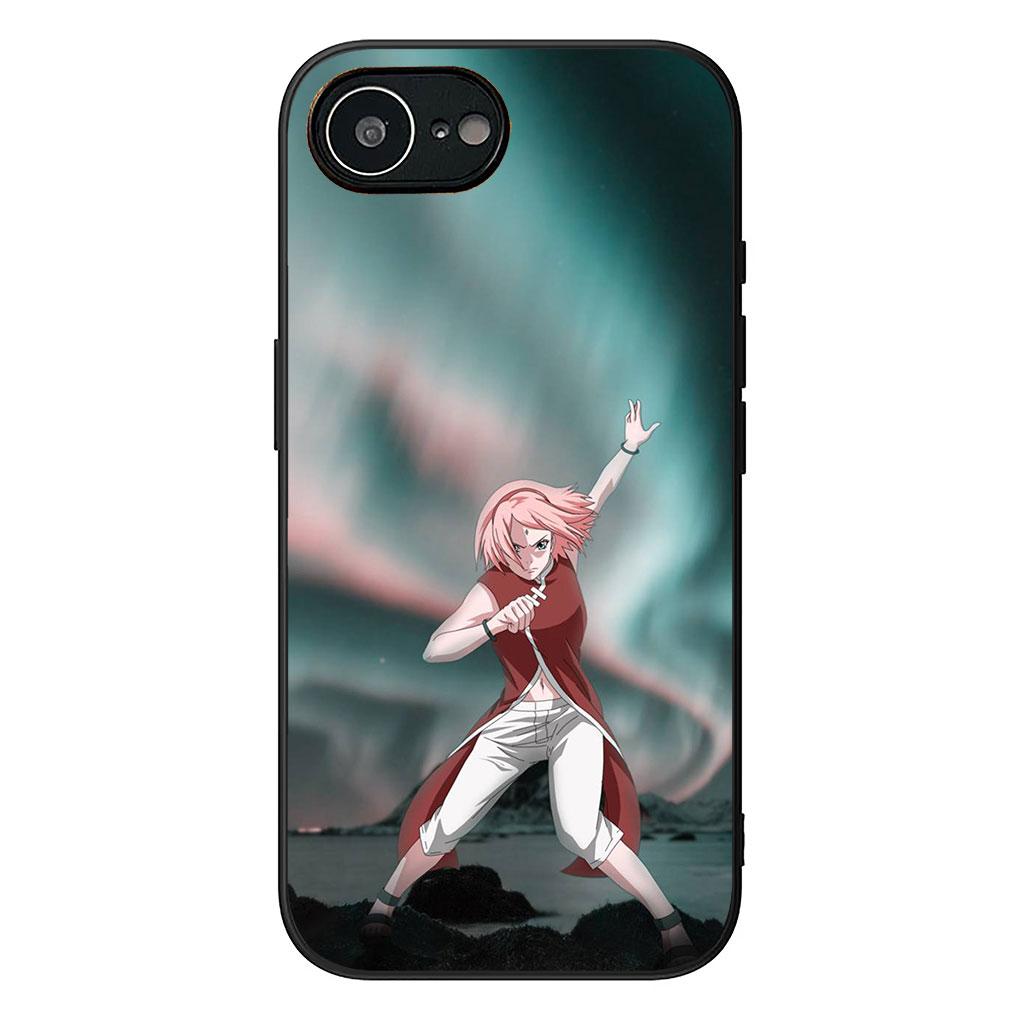 Cover for Samsung Galaxy S25 S24 S23 FE Plus Ultra S7 Edge A16 A15 5G s25+ Coque Phone Case Sasuke Haruno Sakura Narutos Kakashi