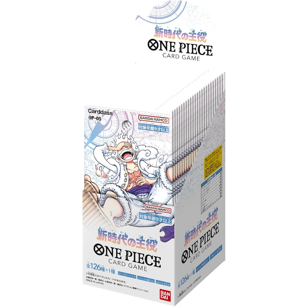 BANDAI ONE PIECE Card Game New Era Main Characters OP-05 Box 24 Packs