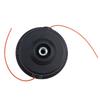 Grass Trimmer Trimmer Head 120950010 2.4mm Round Line 308923013 ABS Accessories Black M10*1.25 LHF Thread Pitch
