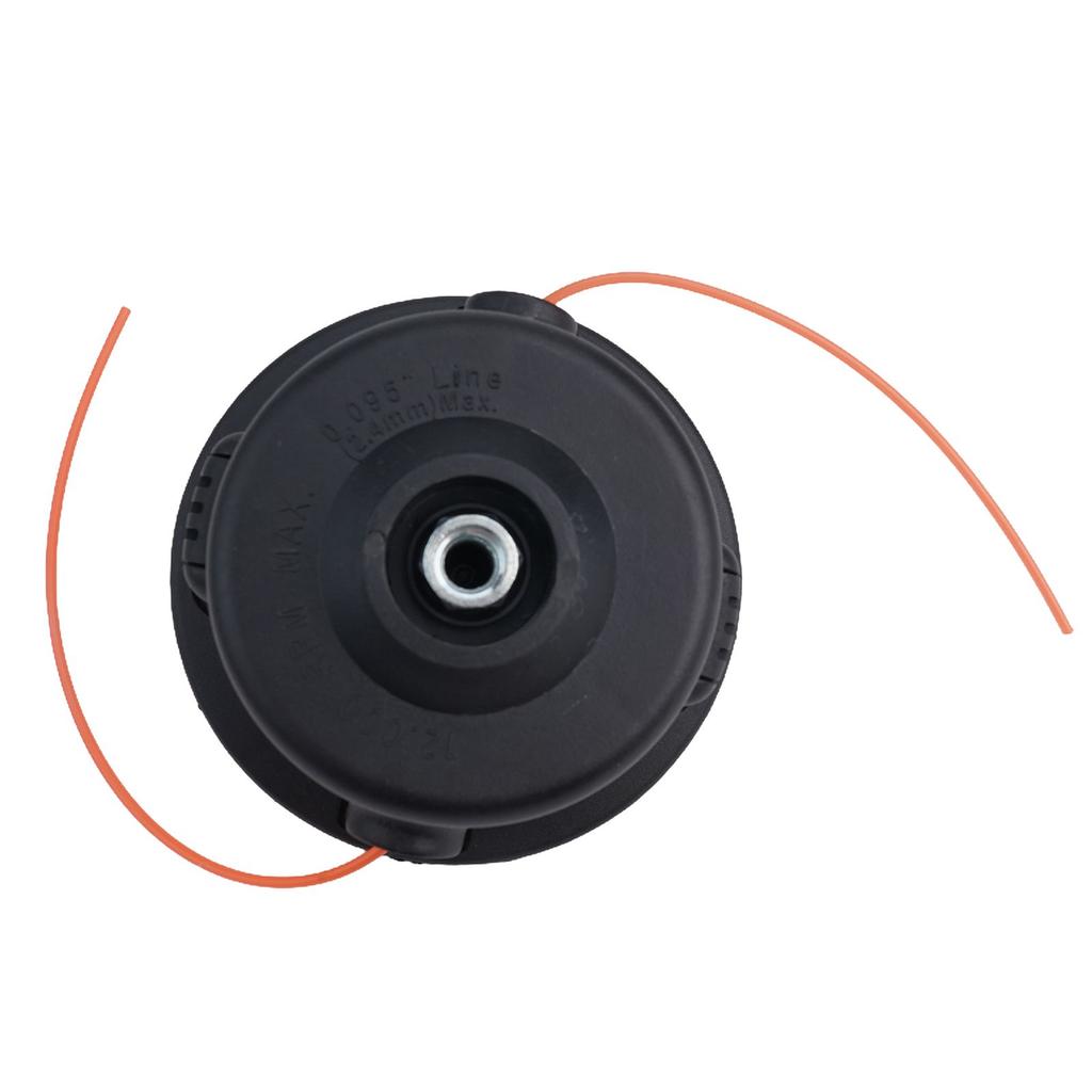Grass Trimmer Trimmer Head 120950010 2.4mm Round Line 308923013 ABS Accessories Black M10*1.25 LHF Thread Pitch