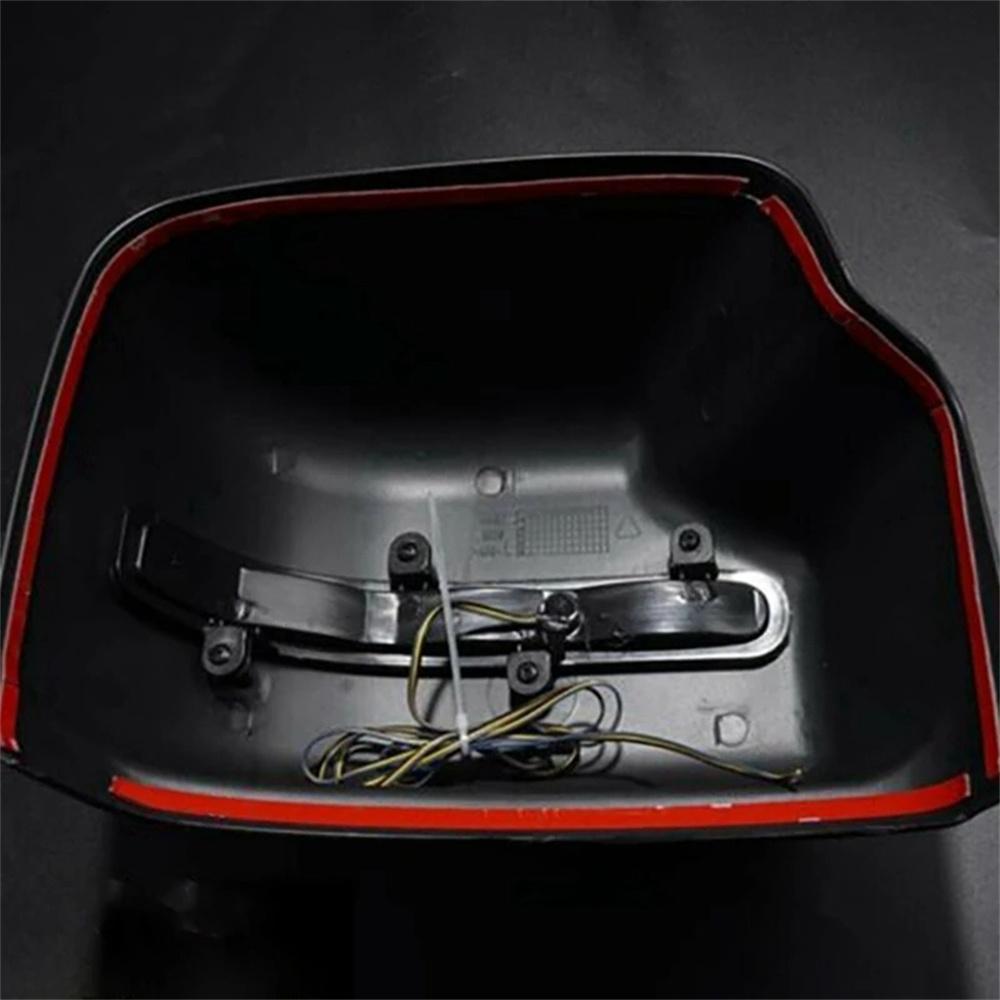 2 X Rear View Mirror Cover  for Suzuki Jimny JB64 JB74 2019-2023+LED Turn Lights