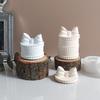 Mini Bow Shape Storage Box Candle Cup Silicone Mold DIY Bowknot Handicrafts Round Plaster Storage Jar Home Decoration Molds
