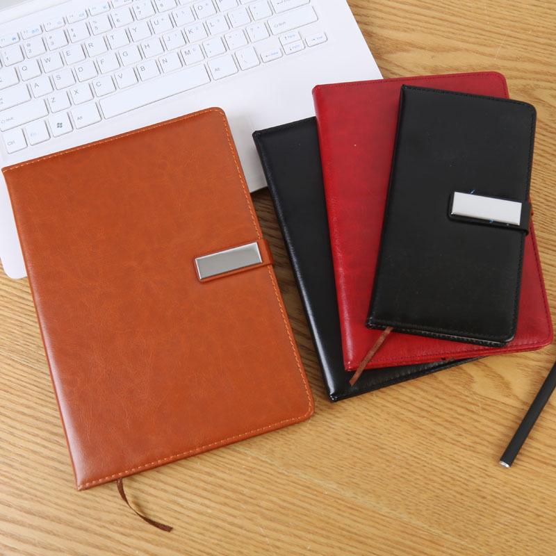 A5 PU Soft Cover Business Notebook with Magnetic Closure - Office Stationery for Meetings and Notes