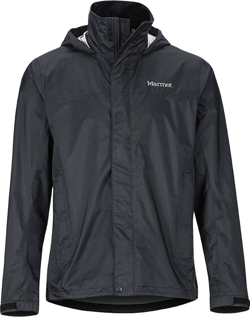 Куртка Marmot PreCip Eco с капюшоном легкая черная