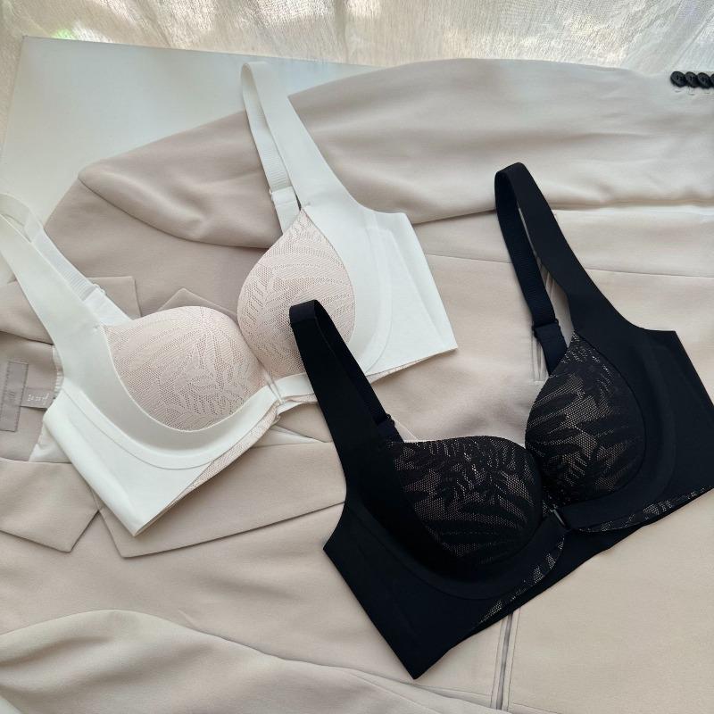 Ather dünne Cups, Schönheitssalon-BHs, sekundäre Frauenbrüste, Anti-Erschlaffungs-Verschluss vorne, schöner Rücken kann beliebig ausgeschnitten werden, Vollschalen-Komfort