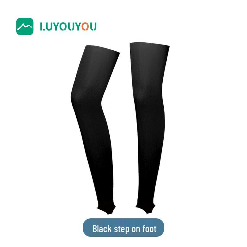 Women s Ice Silk Sun Protection Leg Sleeves