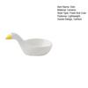 Goose Ceramic Sauce Dish Set Cute Embossed Soy Sauce & Condiment Plates for Sushi Dumplings & Hot Pot Elegant Home Decor Practical Dipping Bowls