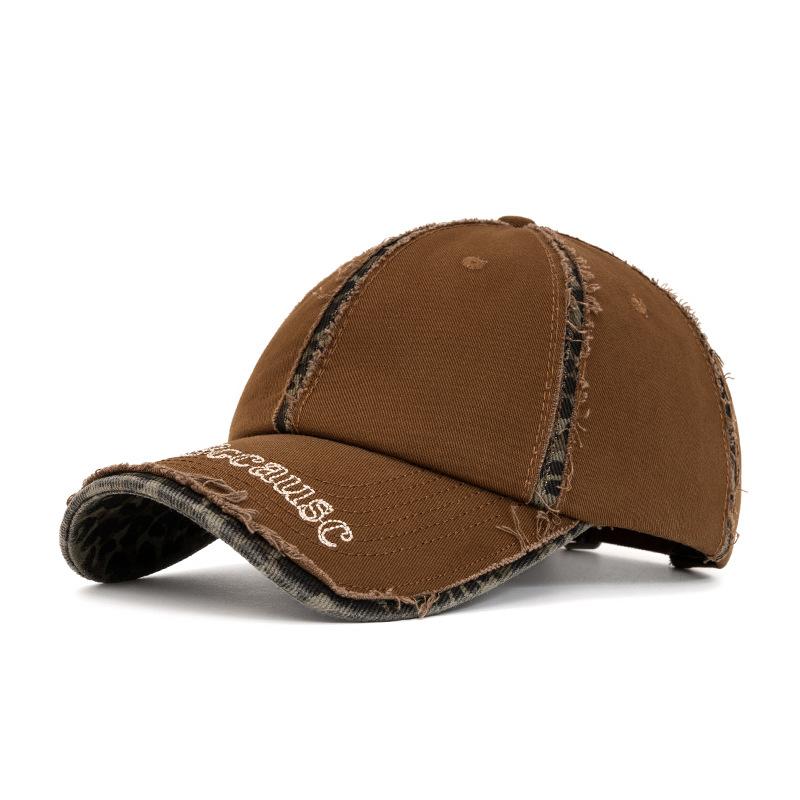Rouge Baseball Cap Men's Spring Summer Cotton Cap Soft Top Sunshade Hat