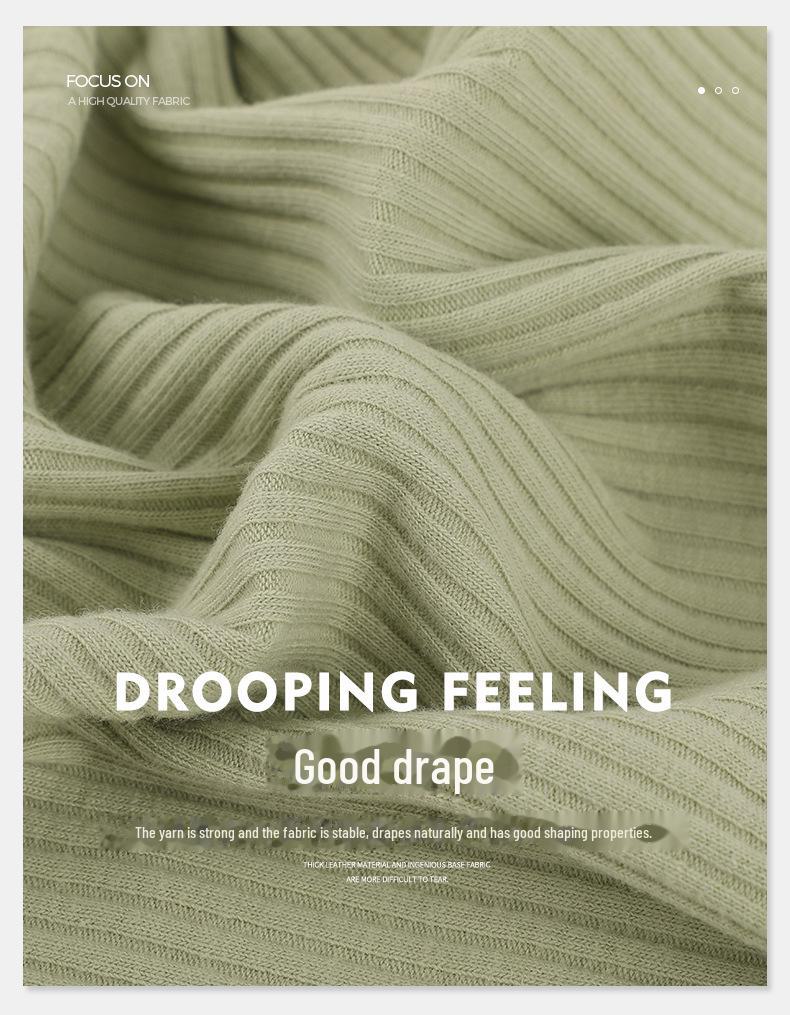 Spot 220g Pure Cotton Ribbed Camisole for Spring and Autumn