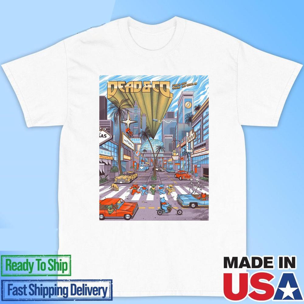 Dead  Company In The Dome 2024 It s hot out there Las Vegas Stay T Shirt Unisex T-Shirt S