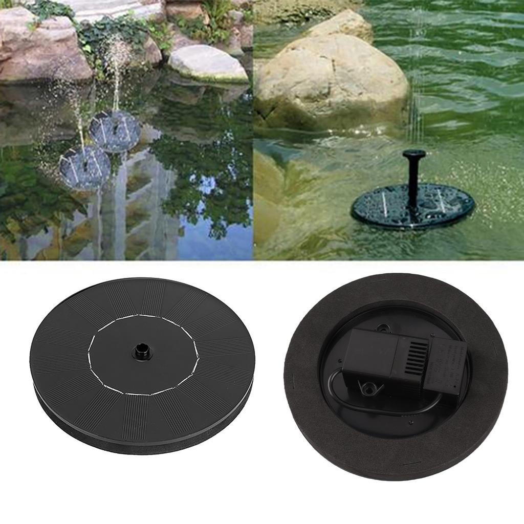 Solar Power  ing Fountain   4 Types Water  Garden Pond Pool Fish  180LCelsiusH 1.4W