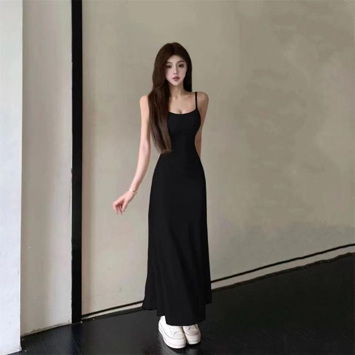 Woman Spring Summer Style Bodycon Dress Female Sexy Sleeveless Spaghetti Strap Split Sheath Dress Buy cheaply on Joom Woman Spring Summer Style Bodycon Dress Female Sexy Sleeveless Spaghetti Strap Split Sheath Dress Buy cheaply on Joom