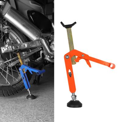 Motorcycle Dirt Bike Stand Lift Adjustable Hydraulic Lift Save Effort Hoist Table Height Lifting Stand Wheel Support