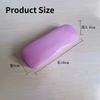 Laser-Etched Durable Metal Case for Optical Eyeglasses Colorful Eyewear Protector Simple Men's and Women's Eyeglass Storage Box