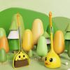 Cleaning Broom Mini Yellow Duck Broom Kids Cartoon Broom Toy Cleaning Tool Home Broom Dustpan Brush Toddler Broom for Children