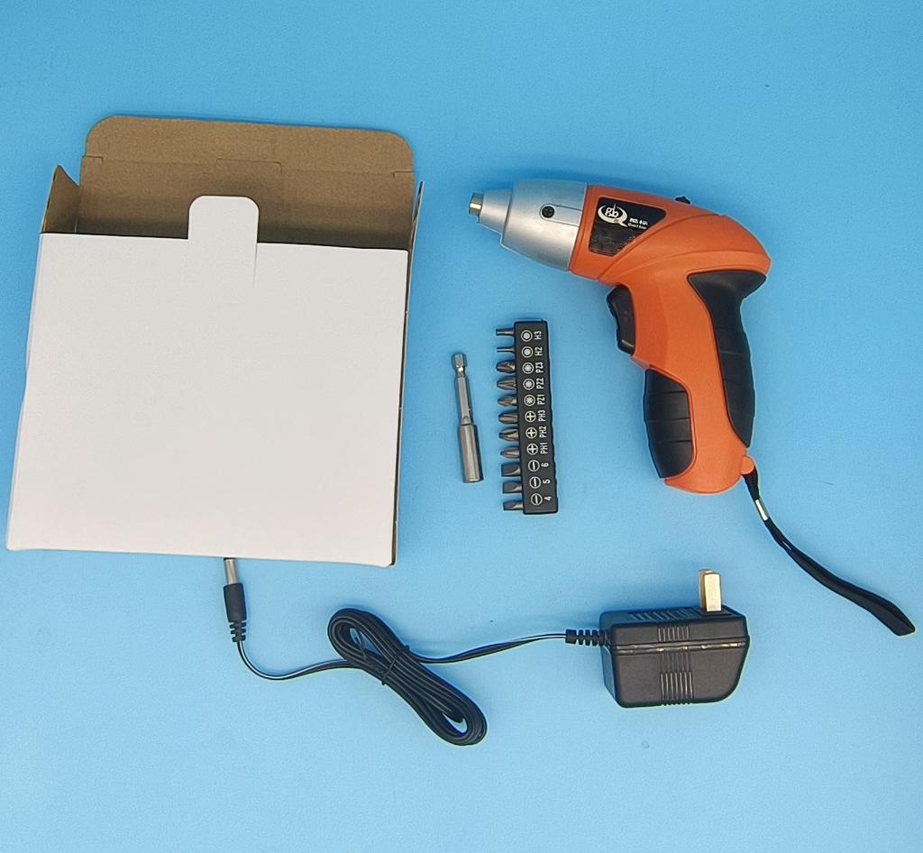 Coolbo Electric Screwdriver 3.6/4.8V Ni-Cd/Ni-MH/Lithium Battery for Home Improvement