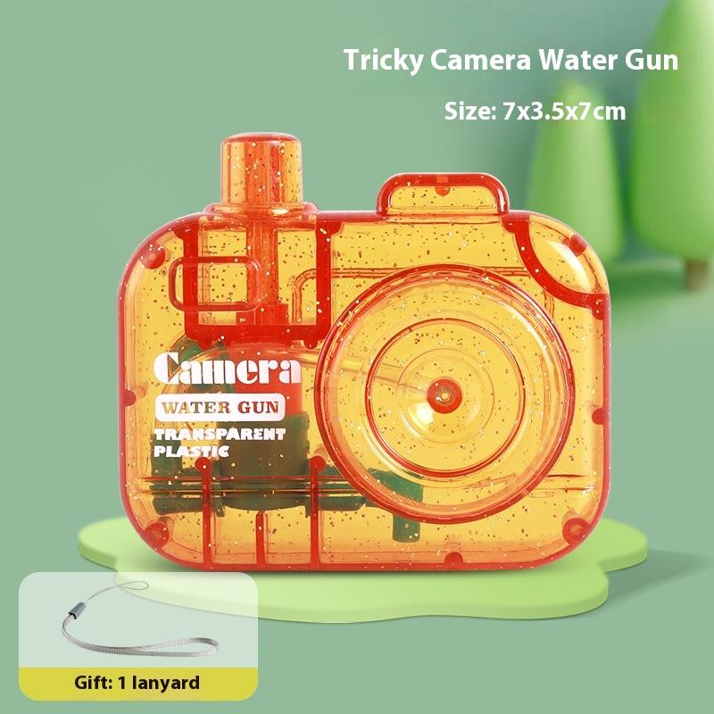 

Water Gun Summer Toys For Kids Camera Toys Cartoon Water Gun Outdoor Game Summer Toys Sport Party Toys Gifts помаранчевий