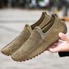Men's Le Fu Shoes Luxury 2025 New Suede Casual Boat Shoes Driving Shoe Soft Leather Shoe Zapatos Brand Promotion Flat Shoes