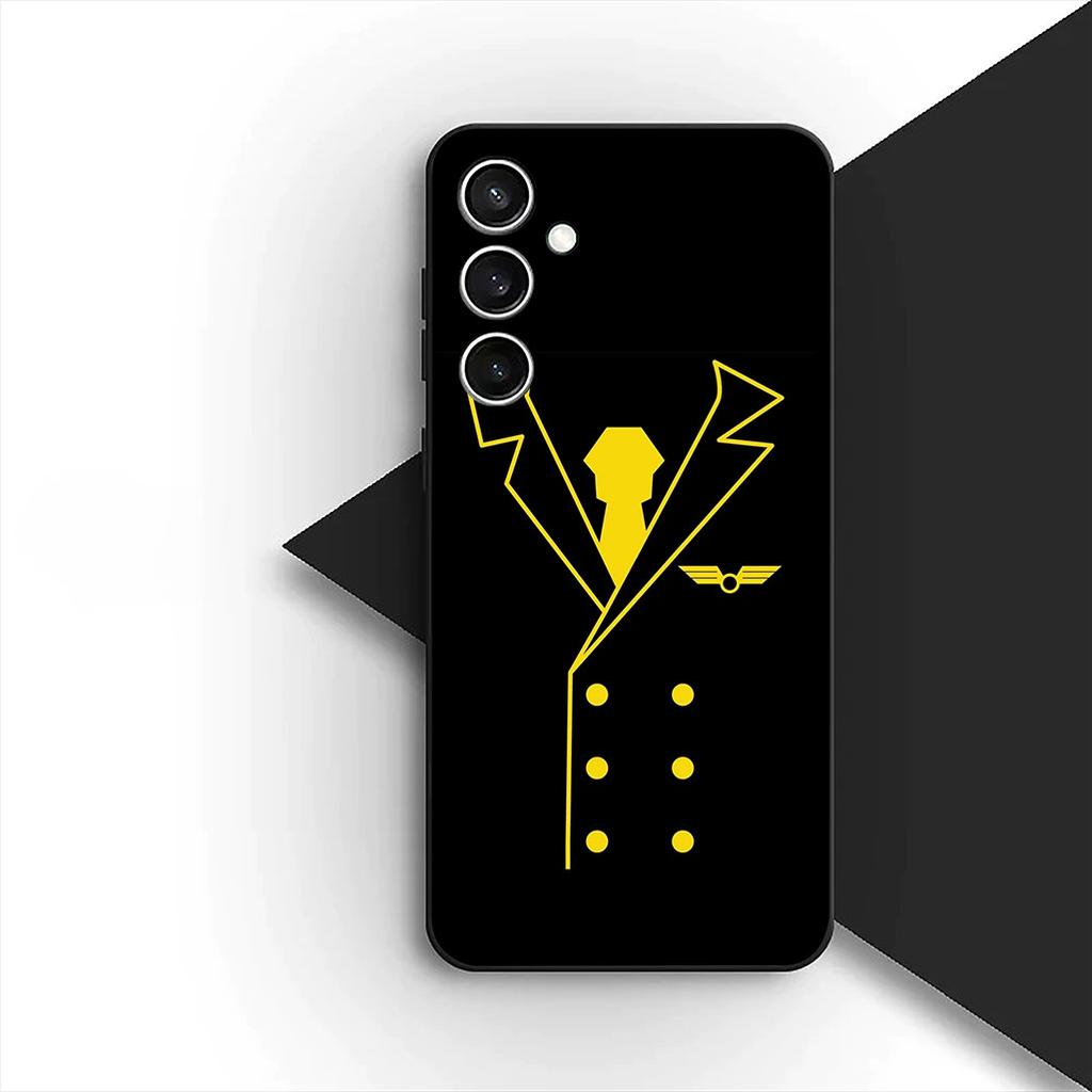 Cover for Xiaomi Redmi 15 15C A3 A4 A5 9A 9C NFC Note 9 8 9T 8T Pro Casing Phone Case Aircraft Travel Airplane Pilot Epaulette