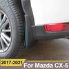 ABS negru mașină față spate clapete de noroi clapete de noroi apărători stropire clapeta apărători de noroi aripi pentru Mazda CX-5 CX5 CX 5 2017 2018