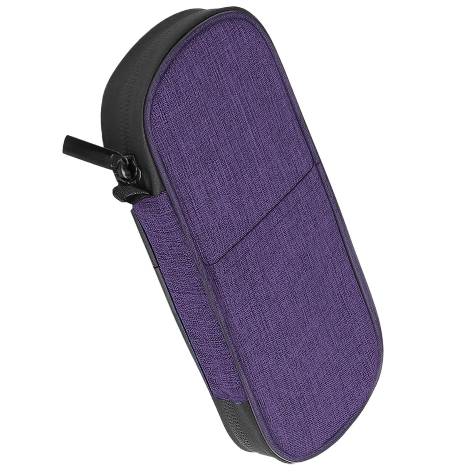 

Practical Cooling Storage Case Zippers Closure Efficient Thermal Insulation Organizers for Travel Home Use фиолетовый