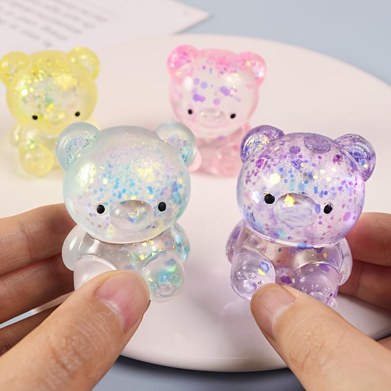 Topmix Cute Bear Squishy Toy, Slow Rebound Stress Ball For Kids, Piñata Filler Classroom Reward, Birthday Christmas Halloween Gift