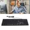 K1800 Wired USB 104 Keys Minority Language Keyboard Wired USB Gaming Keyboard for Home Plug and Play Keyboard, Keyboard, Russian/Spanish/French/Wired
