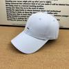 Summer letter embroidered baseball cap soft top versatile cap men's and women's leisure sunshade shows small face
