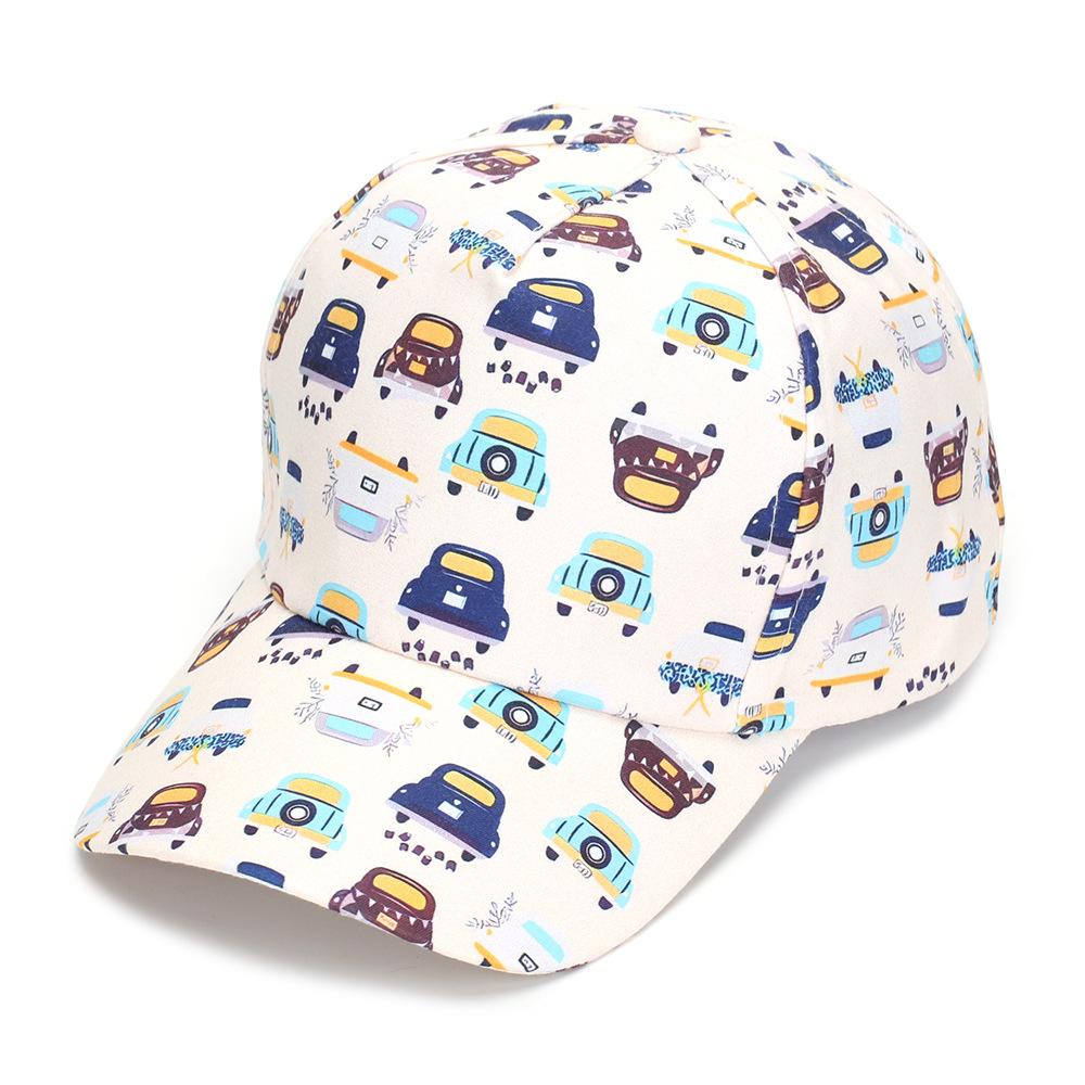 Children's Cartoon Animal Baseball Caps - Spring/autumn - Boys' Cute Beanie Hats - Girls' Sun Hats