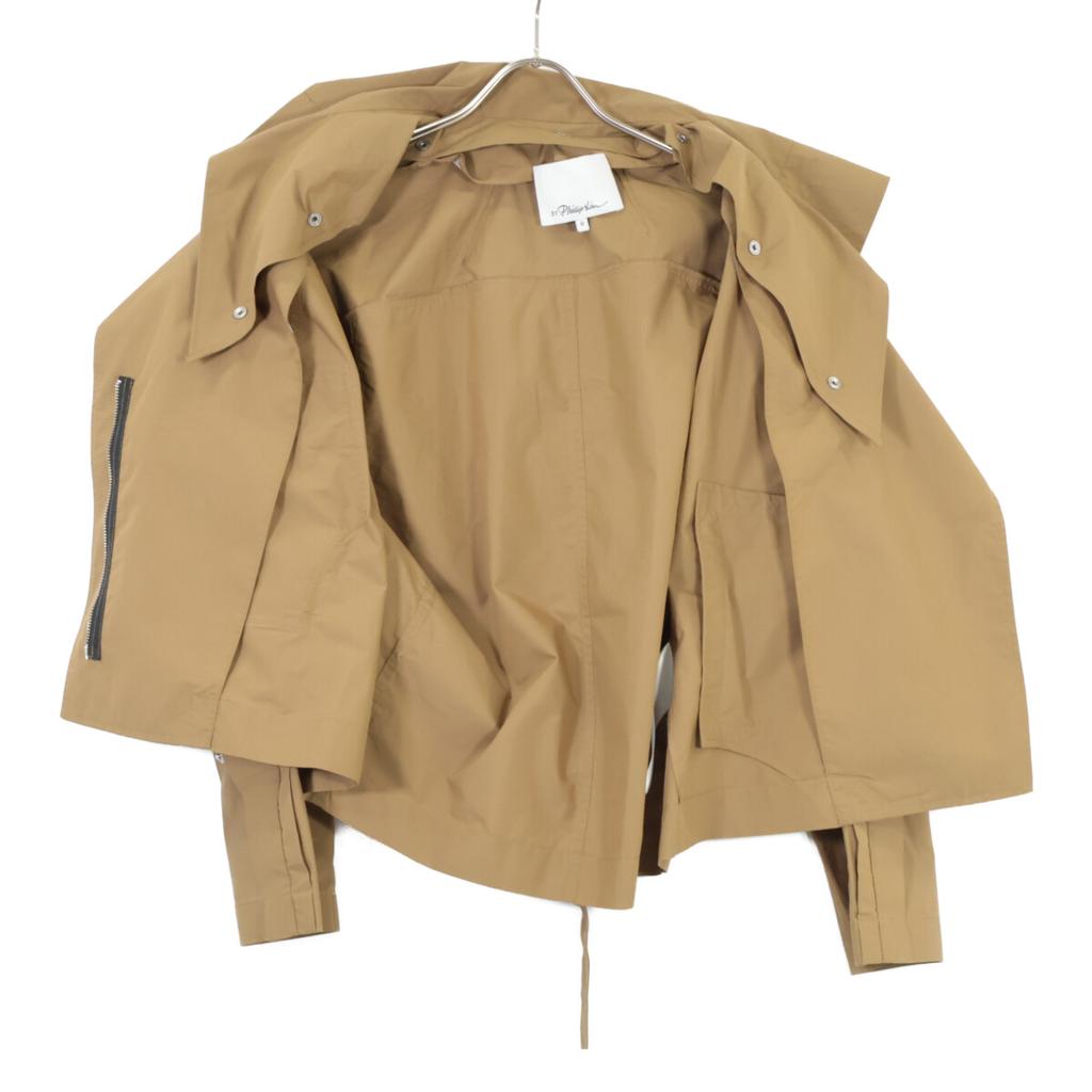 3.1 Phillip Lim Beige Layered Semi-Double Jacket Jacket 0 beigeUsed