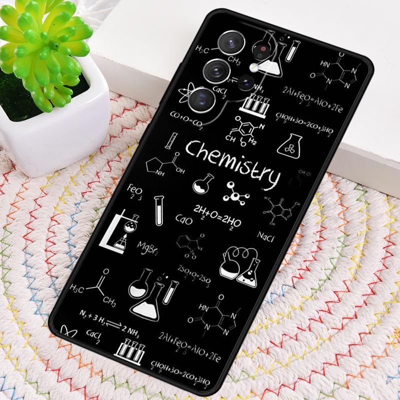 Science TPU Phone Case For Samsung Galaxy note 10 pro S26 S25 S24 S23 S22 Ultra Plus S21 FE S20 Shockproof Cover