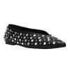 Womens/Ladies Venecia Novelty Leather Almond Toe Flat Pumps