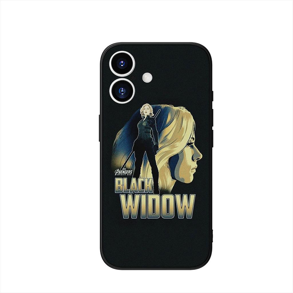 Black Widow Marvel Poster Cover Phone Case for Xiaomi Redmi 15C 15 A4 A5 9A 9T 10A 10C 9C NFC 14C Note 11 9 10 Pro 8T
