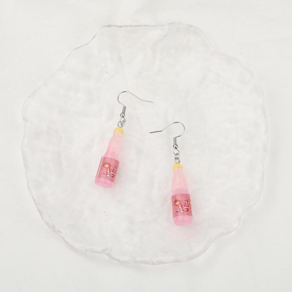 Korean-Pop Earrings Soda Pop Music Matching Birthday Party Friendship BFF Gifts For Fans Decor Halloween Outfits