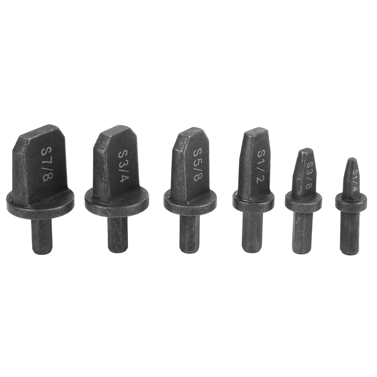 

6Pcs Tube Expander Drill Bit Set Manual Pipe Swaging Flaring Tool for Air Conditioner