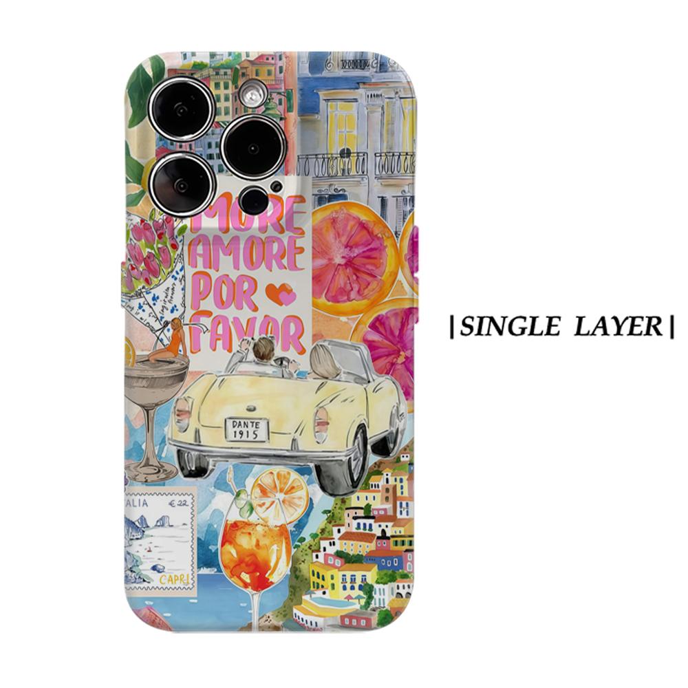 

Amore in ItaliaFor Magnetic Phone Case for IPhone 17 16 15 14 13 Pro Max Plus Single Double-layer Tough Case IPHONE17PROMAX