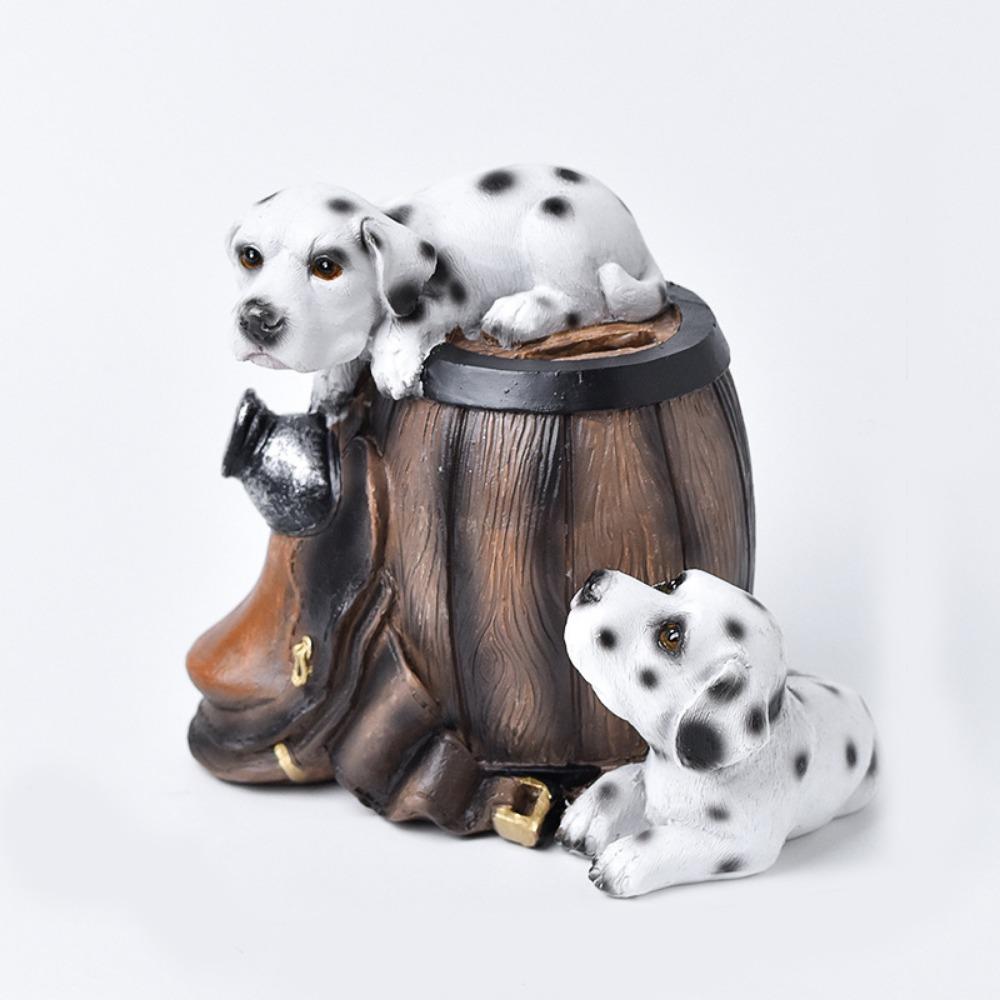 Decorative Dog Piggy Bank Large Capacity Zodiac Dog Ornaments Cute Cartoon Money Boxes  Home Decor