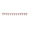 Linen Bunting Banner with 48pcs Flags Wedding Party Holiday Celebration DIY Decoration