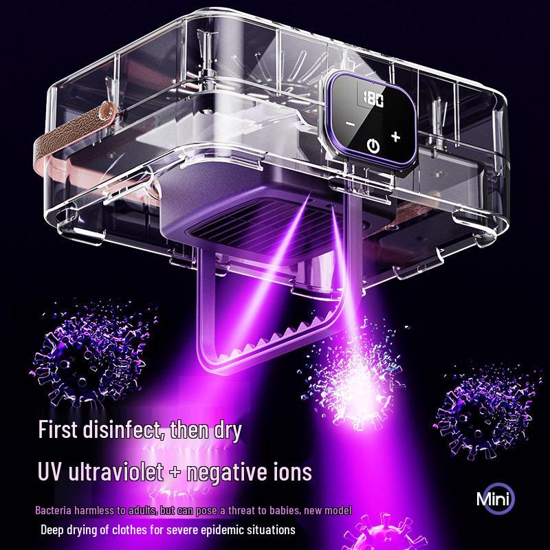 Compact Foldable Smart Dryer for Baby Clothes – Quick-Drying Solution for Dorms and Homes