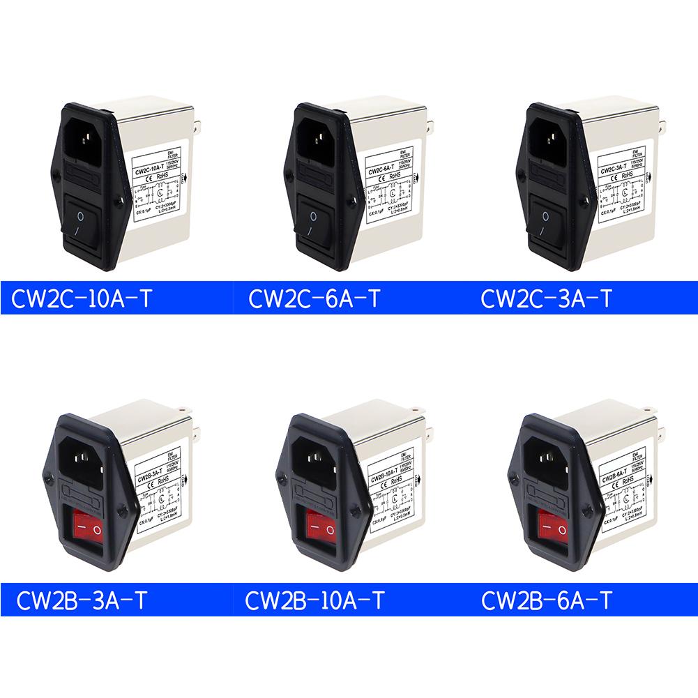 Stay Powered and Protected with CW2BT CW2CT IEC Socket Type Power Filter