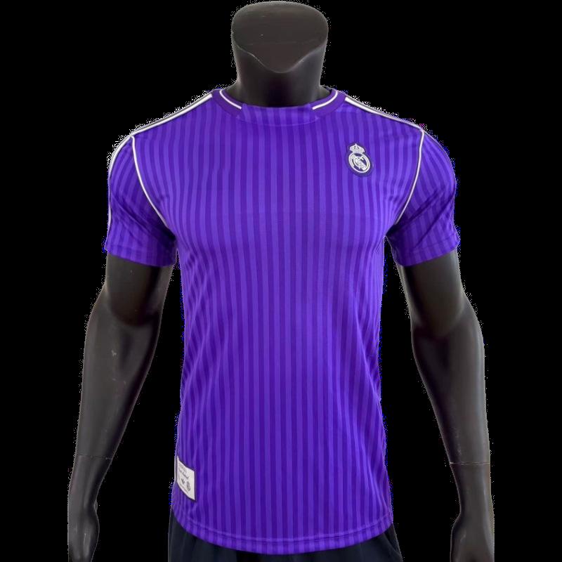 Vintage Portugal Liverpool Barcelona AC Away Germany Spain Football Jersey Short Sleeve Hair Series