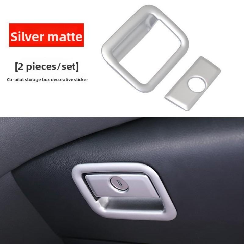 For Toyota Camry 70 XV70 2018~2026 Hybrid Car Console Driver And Passenger Cabins Side Storage Box Handle Trim Cover Accessories