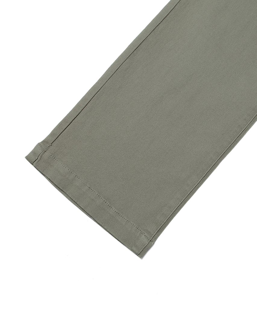 UCLA Men'S Colored Denim Side Banding Wide Pants [Khaki](Uz9Dp01_65)