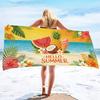 Summer Fruits Print Towel Sports Quick-Drying Super Absorbent Camping Towel Soft Lightweight Gym Swimming Yoga Beach Towel
